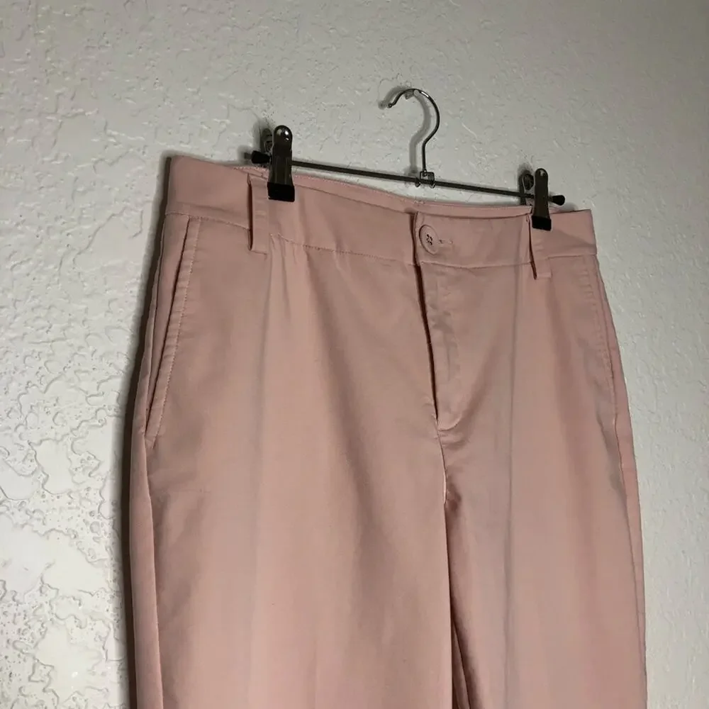 Cabi Grace light pink trouser ankle pants size 8 #5678